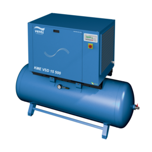 Venti Compressor KME VSD 15 500, distributed by Nessco Pressure Systems